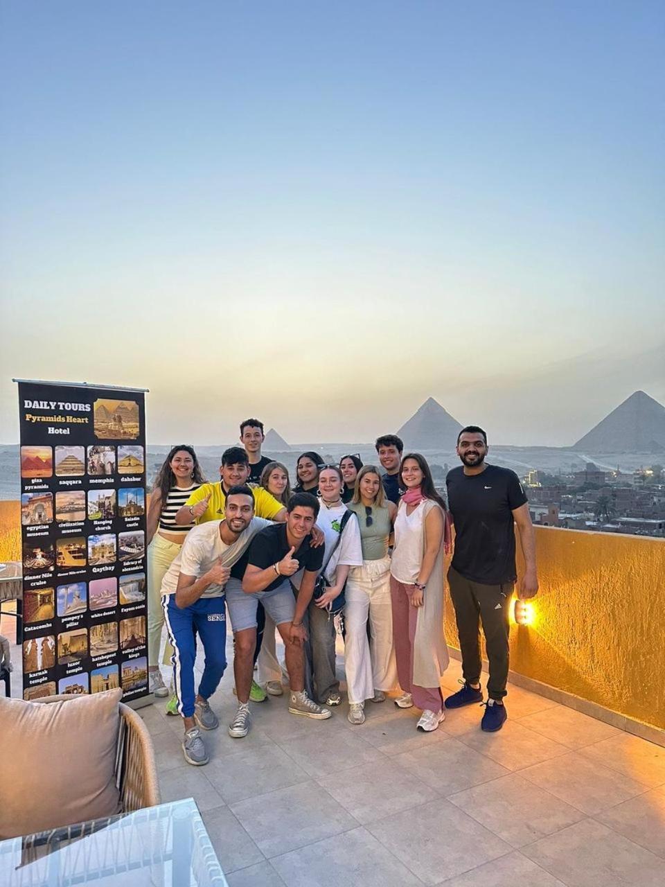 Pyramids Heart Hotel Kafrat al Jabal Exterior photo